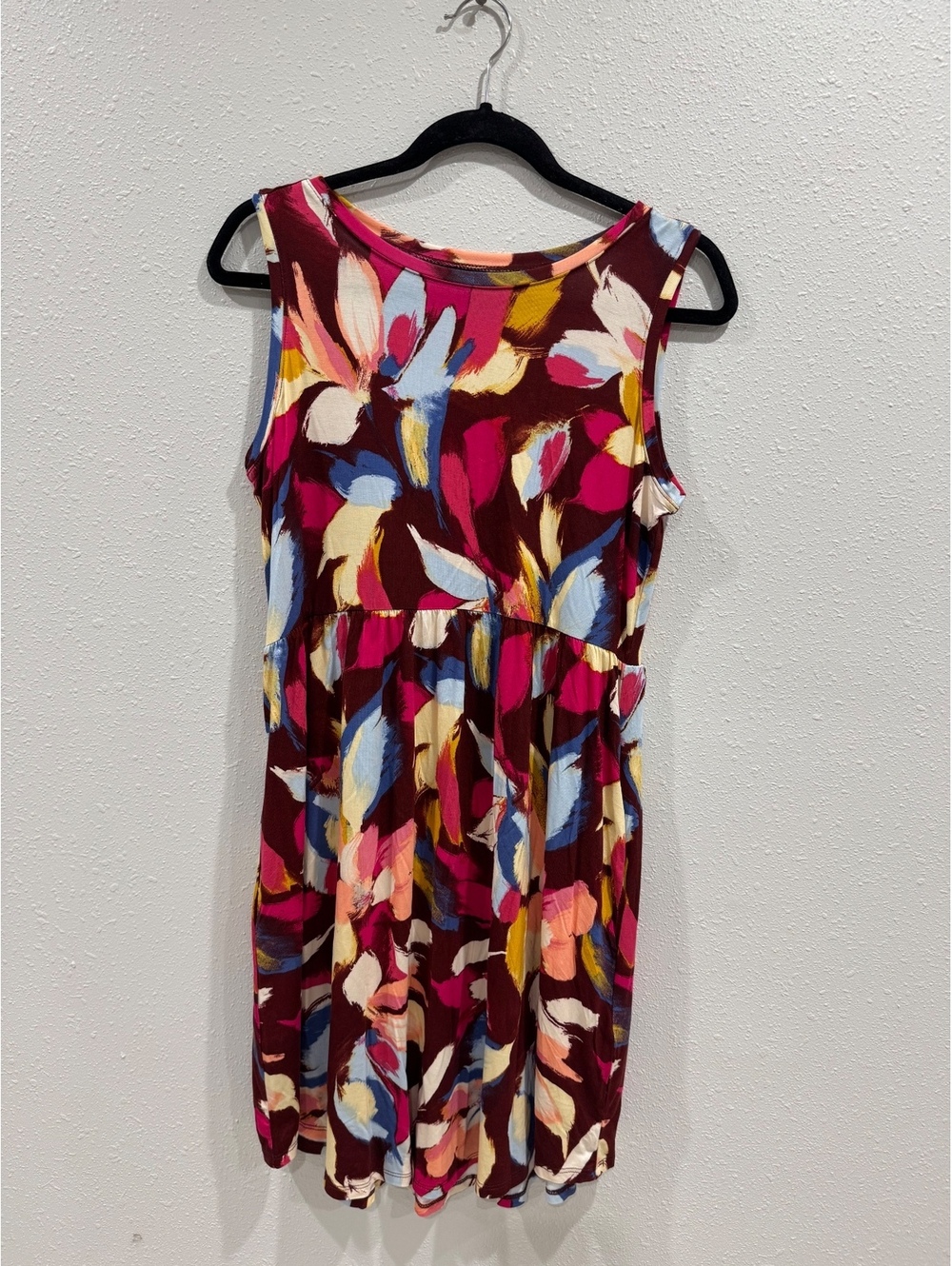 Maurices 24/7 Floral Sleeveless Dress Women’s M